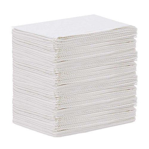 Bavette dentaire Dry-Back 2 plis Medicom SafeBasics 13'' x 18''