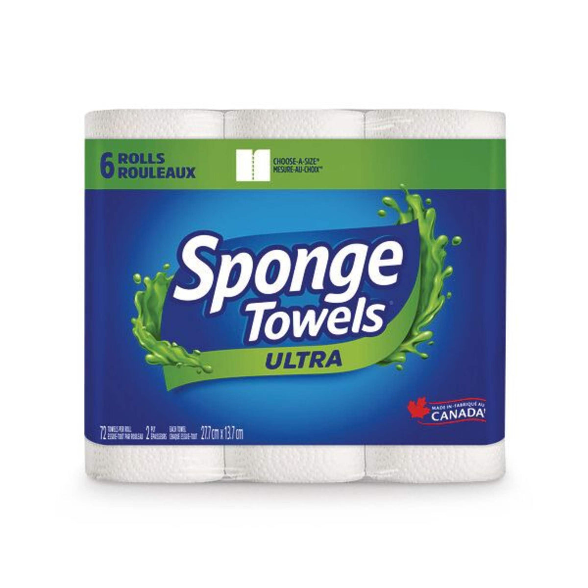 2-Ply Paper Towels – Case of 4 Packs of 6 Rolls