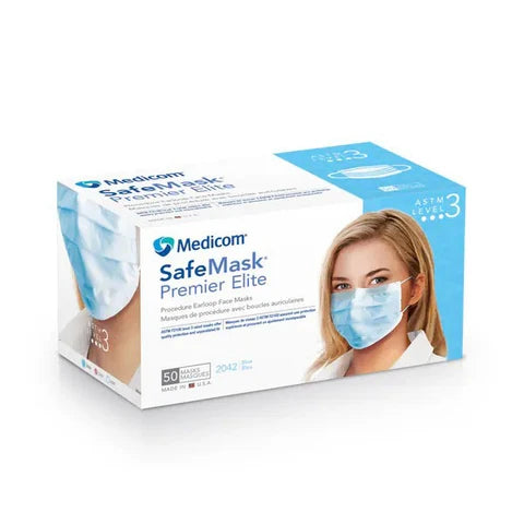 Masque de procédure SafeMask Medicom – caisse de 500